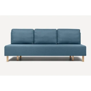 91971129 Раскладной диван Divan.ru Викс 90x83x60 см ткань цвет синий STLM-1423510
