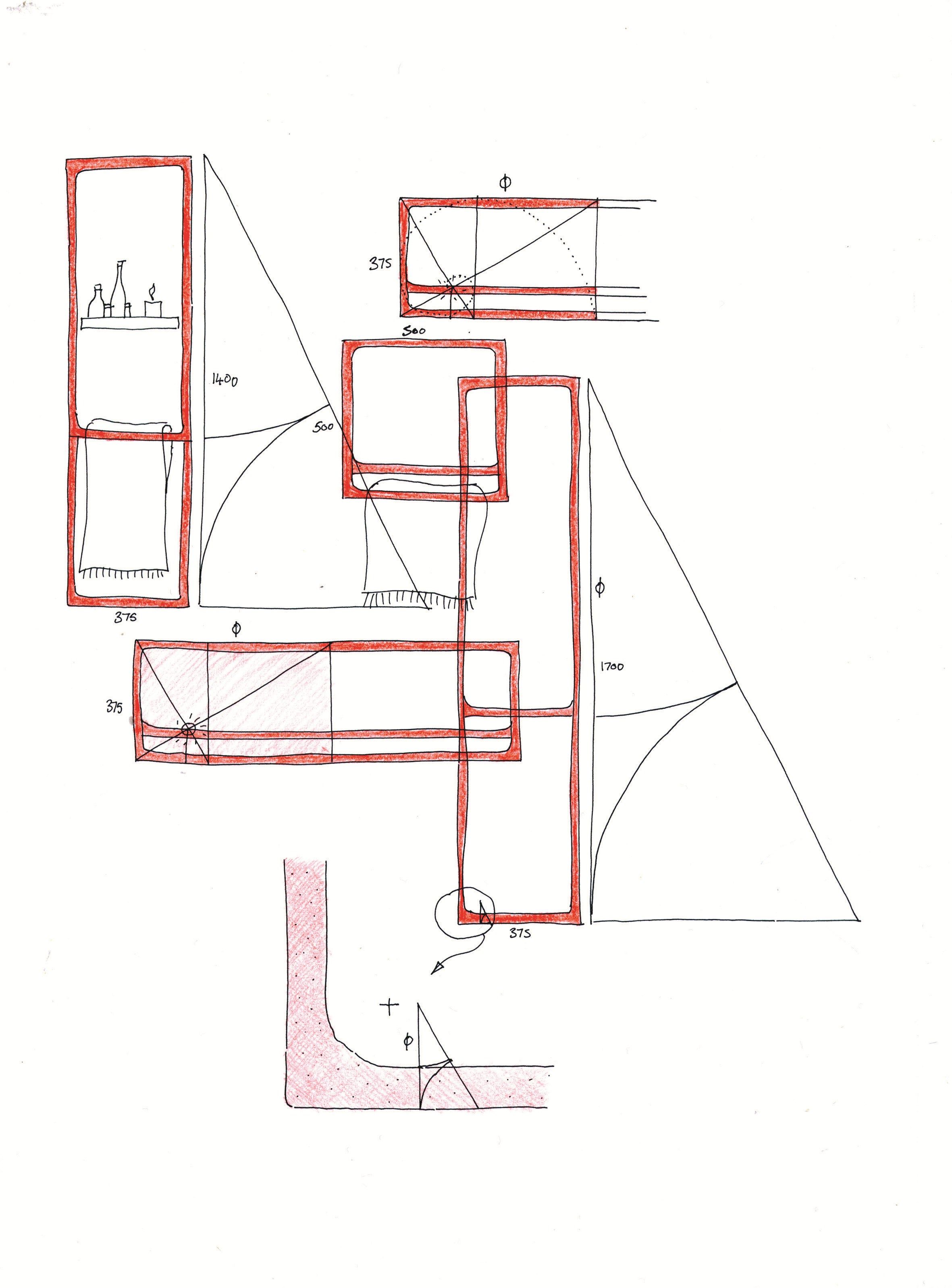 Настенный горизонтальный полотенцесушитель Tubes Elements ARCH-00043071 - Вид №5