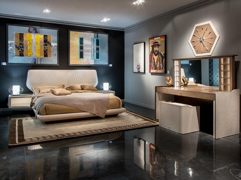 Tonino Lamborghini Casa Мягкая кровать со встроенными прикроватными тумбочками Reims sun-id-1383926 - Вид №2