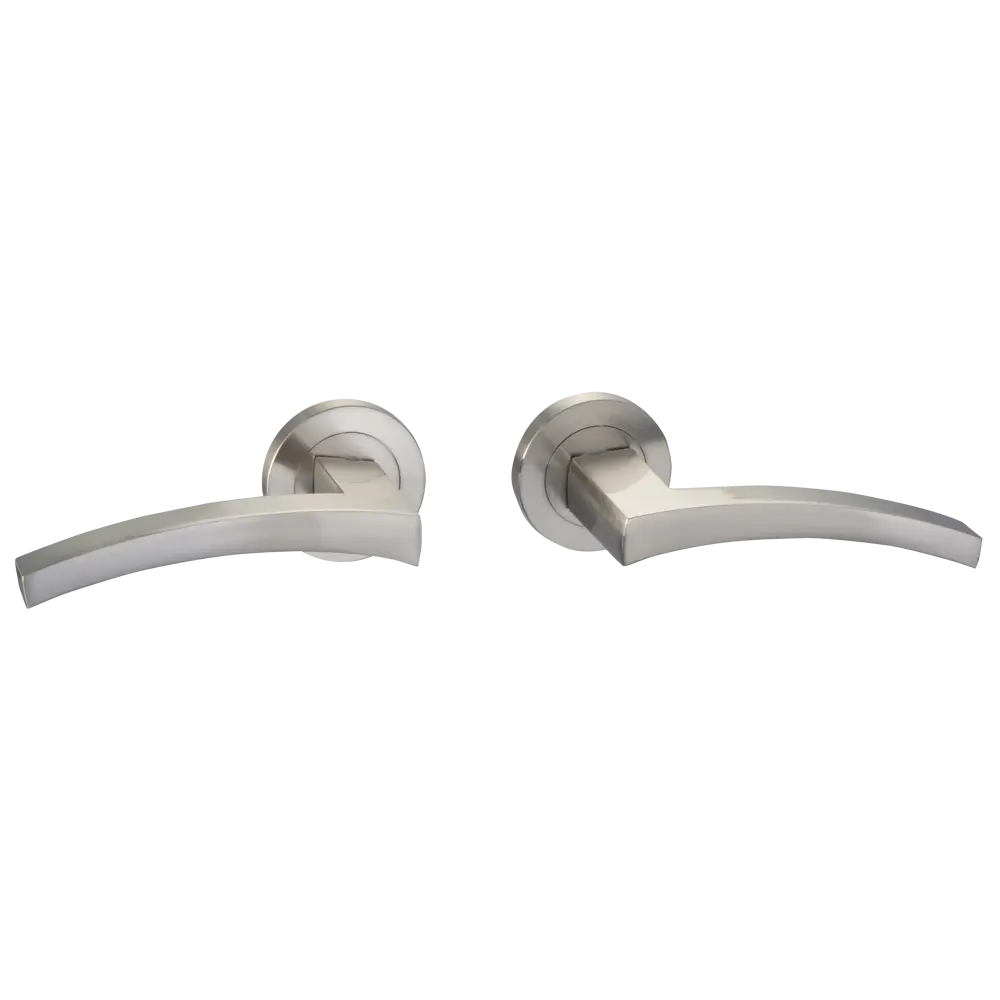 Дверные ручки Inspire Fairway алюминий без запирания цвет никель 82227156 STLM-2022028  - Вид №2