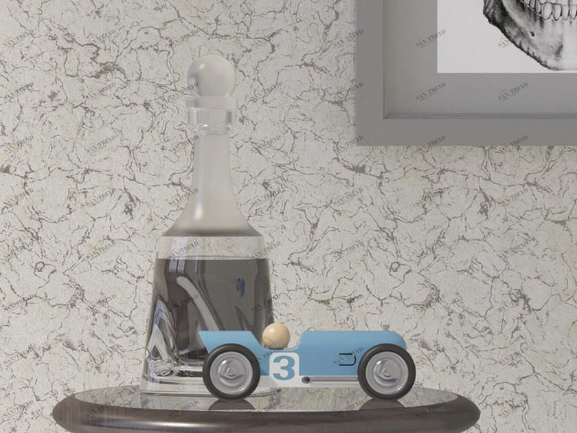 YO2 Металлические обои на флизелине с эффектом мрамора Chic veneers sun-id-1364105