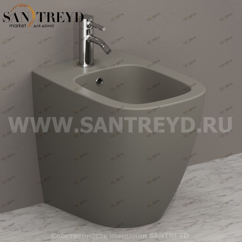 GN010CC Биде напольное GENESIS Ceramica Globo