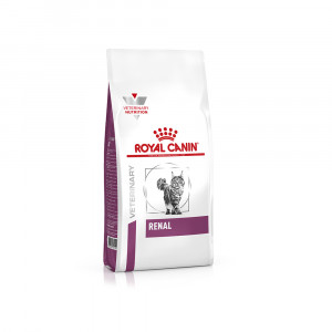 Т0023154 Корм для кошек Vet Diet Renal RF23 при почечной недостаточности, птица сух. 2кг ROYAL CANIN