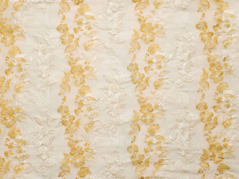 Шелковая ткань с цветочным рисунком K-3 SHIDARE 214 ARCH-00104347