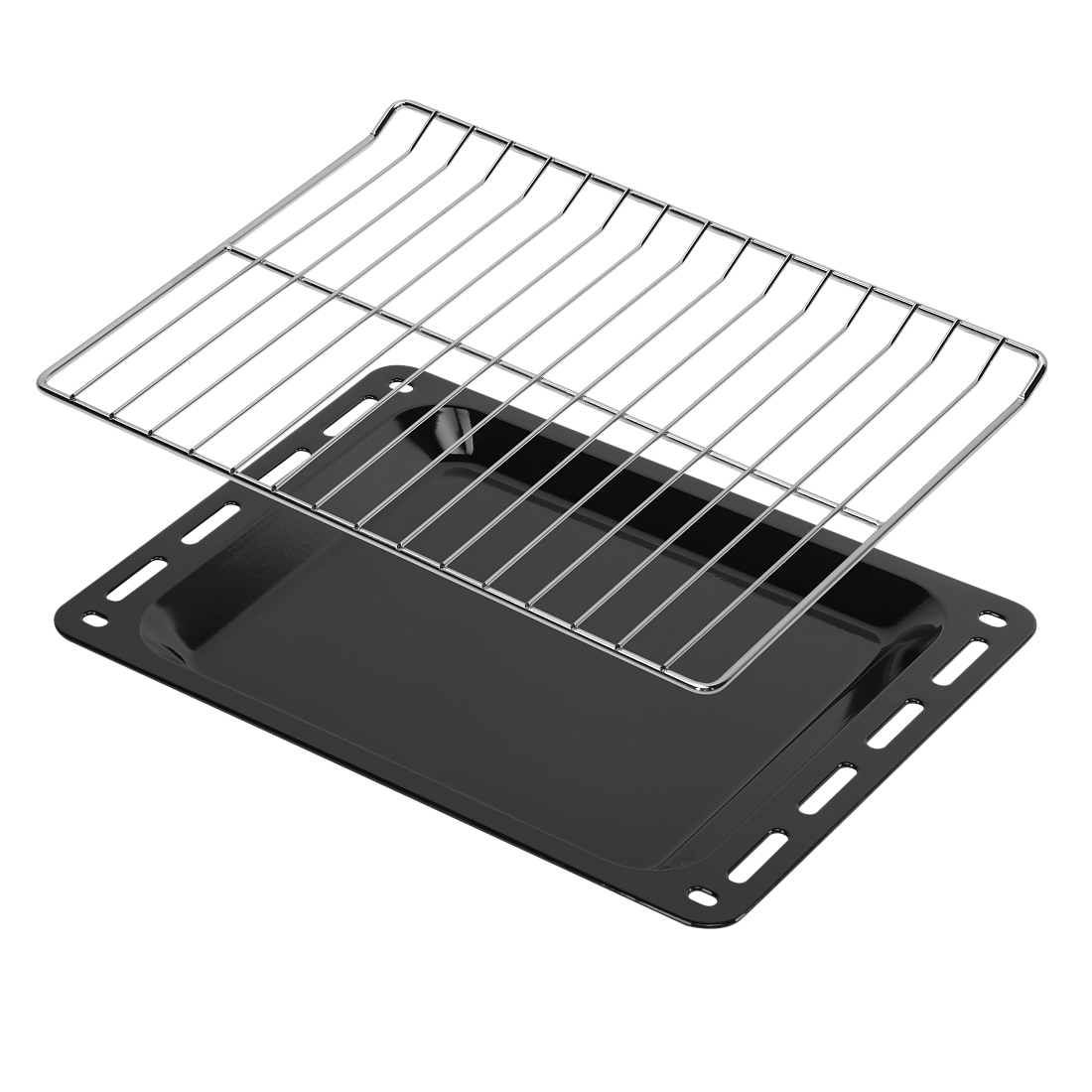 9100952 Электрический духовой шкаф HOMSair OEM606WH белый STDN-0144330 - Вид №10