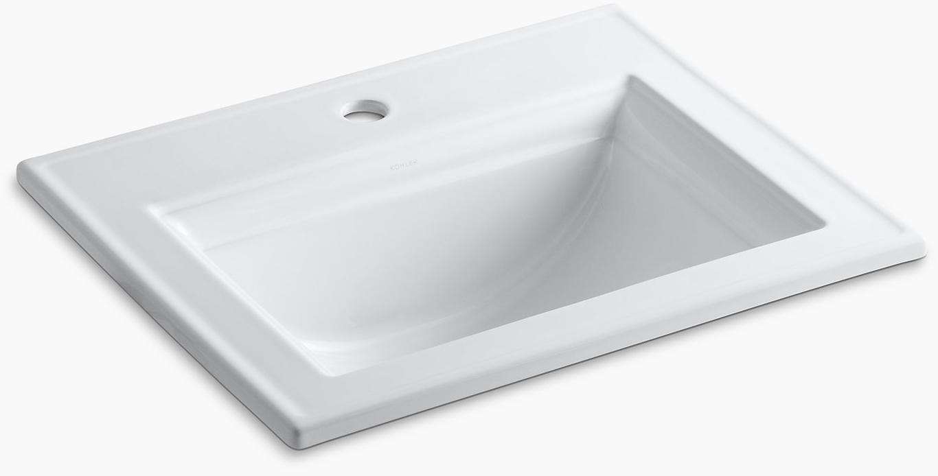 K-2337-1-0 Накладная раковина на столешницу  прямоугольная Kohler  - Вид №1