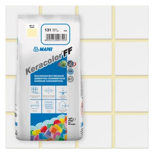 Затирка цементная MAPEI Keracolor FF Ваниль для плитки и мозаики 81981437