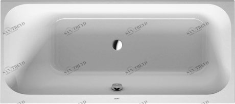 700310..0000000 Happy D.2 Ванна Белый Alpin Duravit