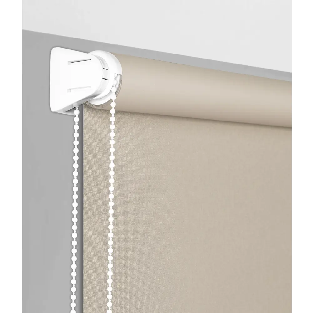 Штора рулонная блэкаут Midnight 50x175 см бежевая GARDEN STLM-2031745 - Вид №1