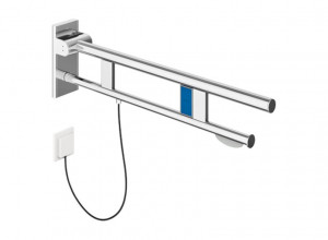 900.50.12740 Двойной шарнирный опорный рельс, конструкция a HEWI Stützen