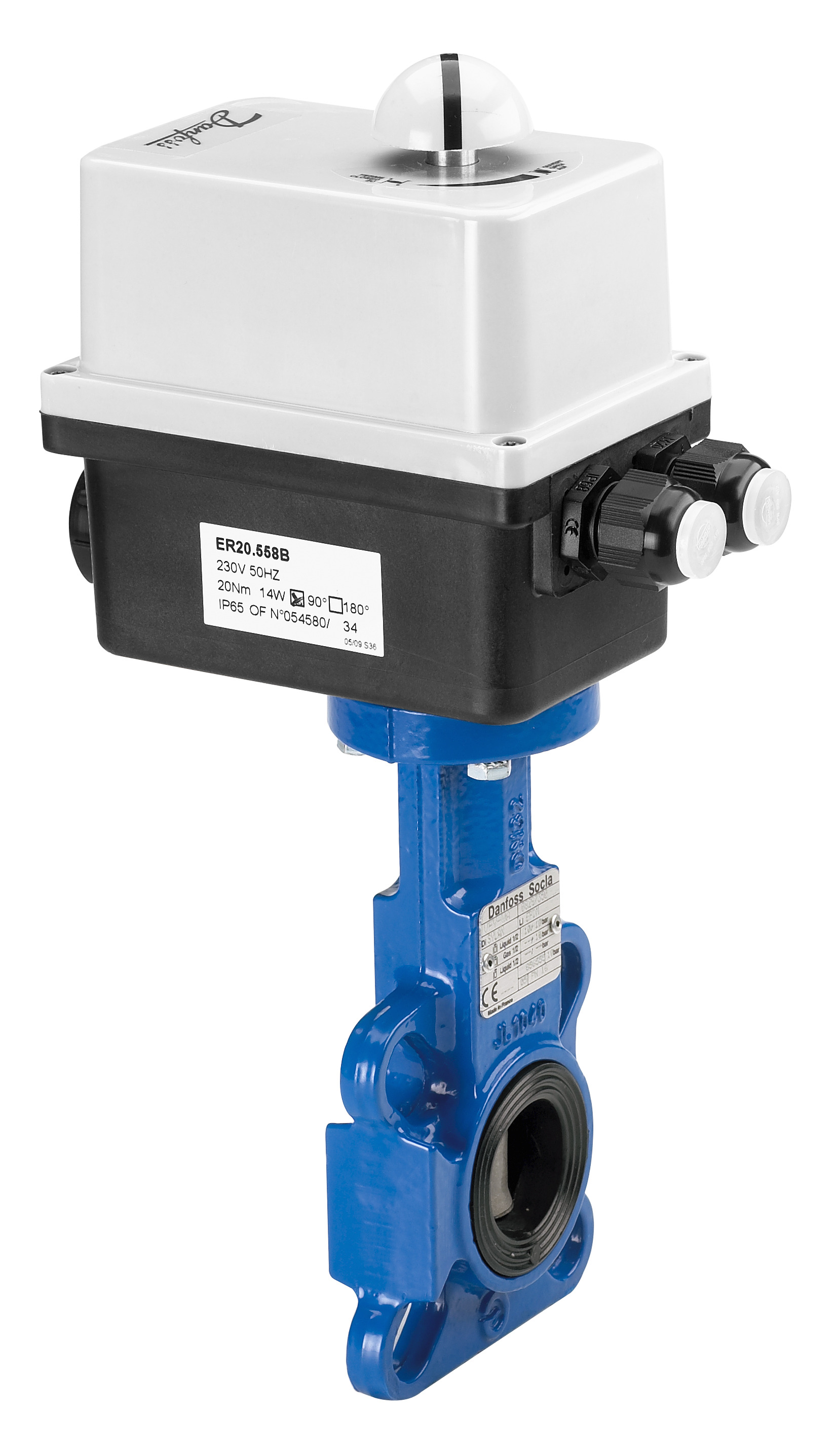 Danfoss VFY-WA VFY-WA PN16 DN32/40 CI/SS/EPDM 230 V 082G7351  - Вид №51