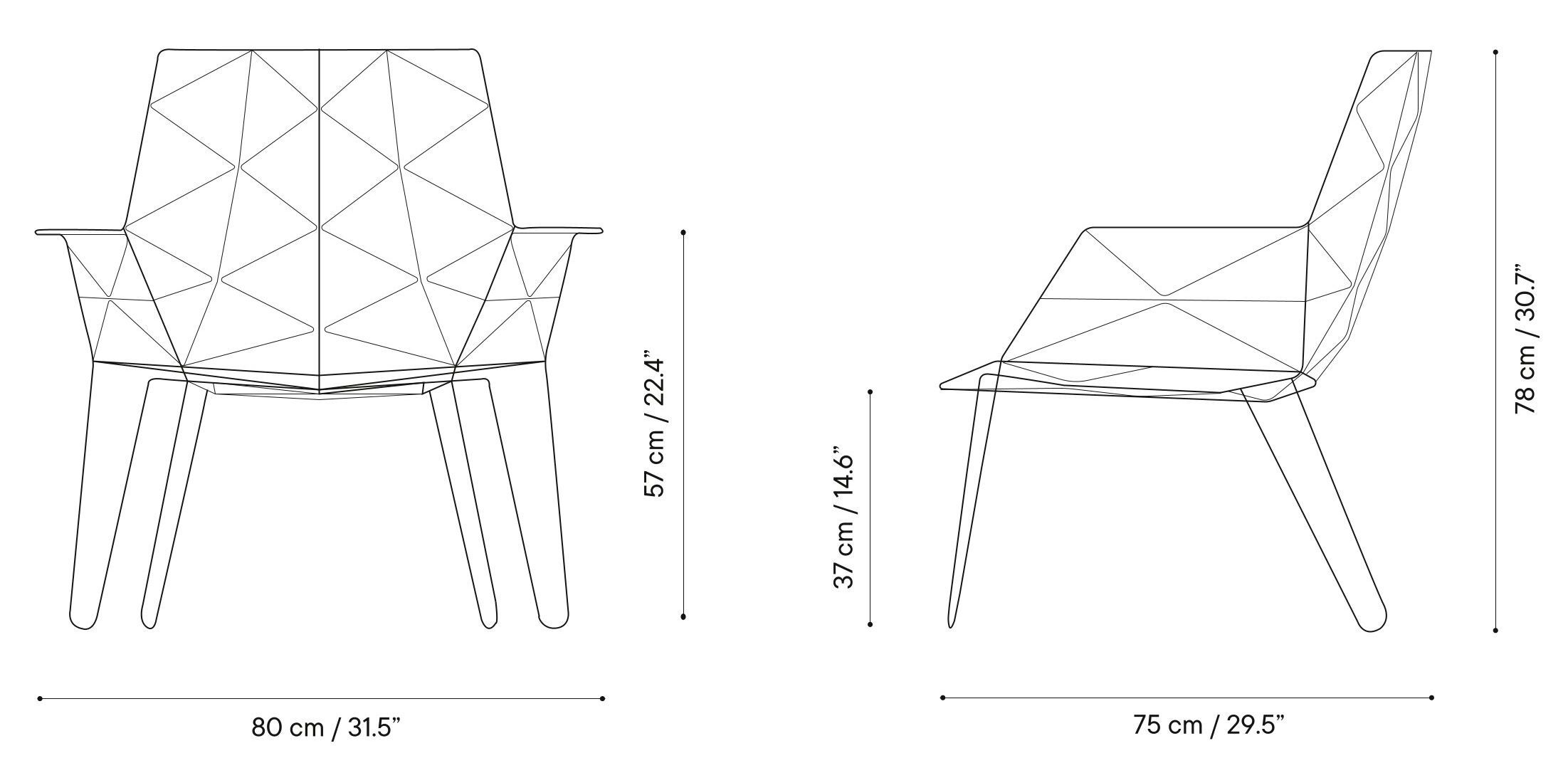 Стальное садовое кресло с подлокотниками iSimar Mitjorn ARCH-00140720 - Вид №2
