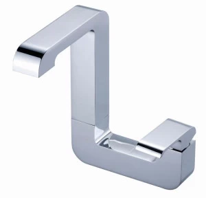 JUSTIME Однорычажный смеситель для кухни из хромированной латуни с поворотным изливом Dragon 6904-96-80cp