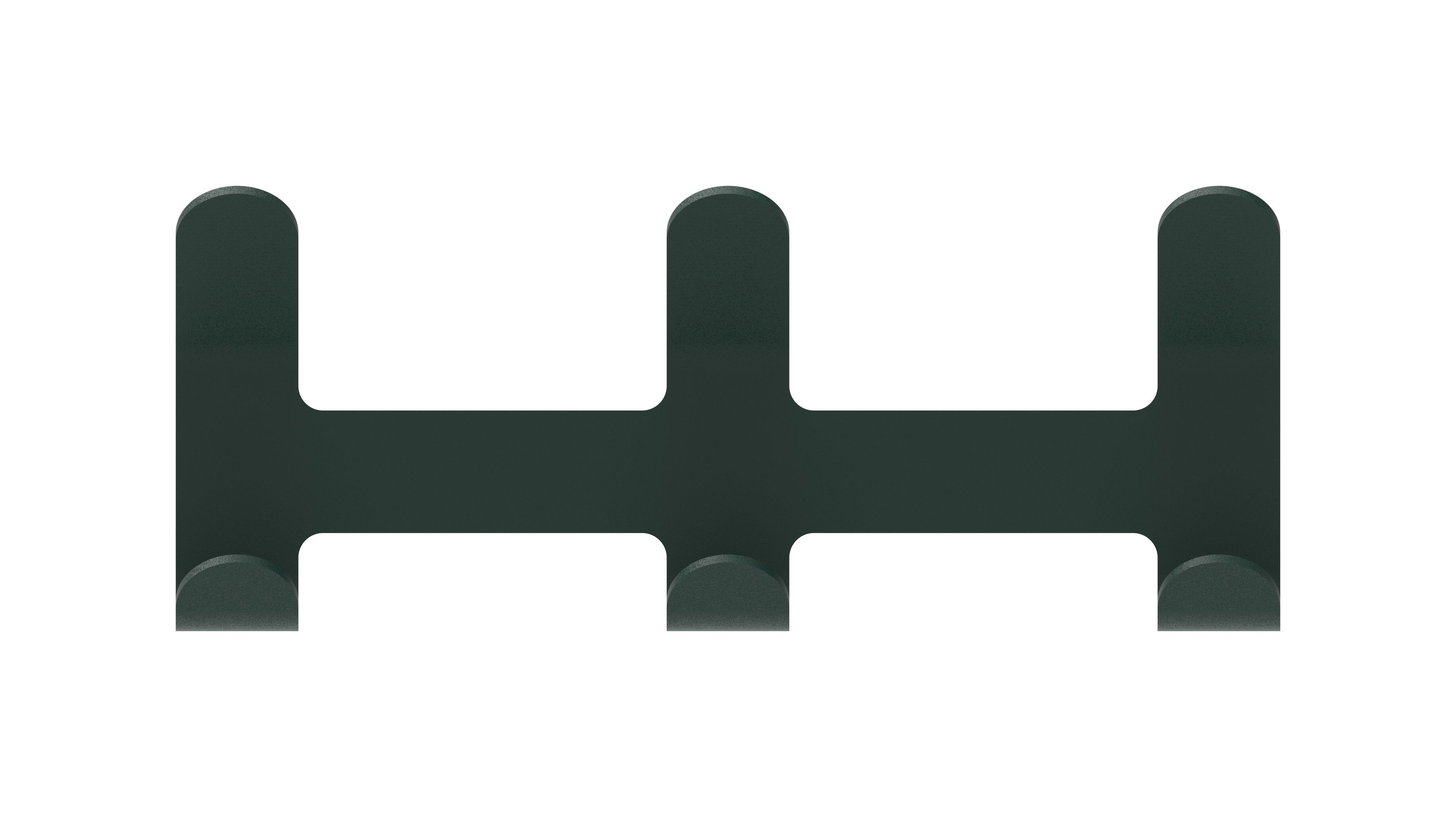 Стальная настенная вешалка с порошковым покрытием FUNCTIONALS SEI ARCH-00141446 - Вид №18