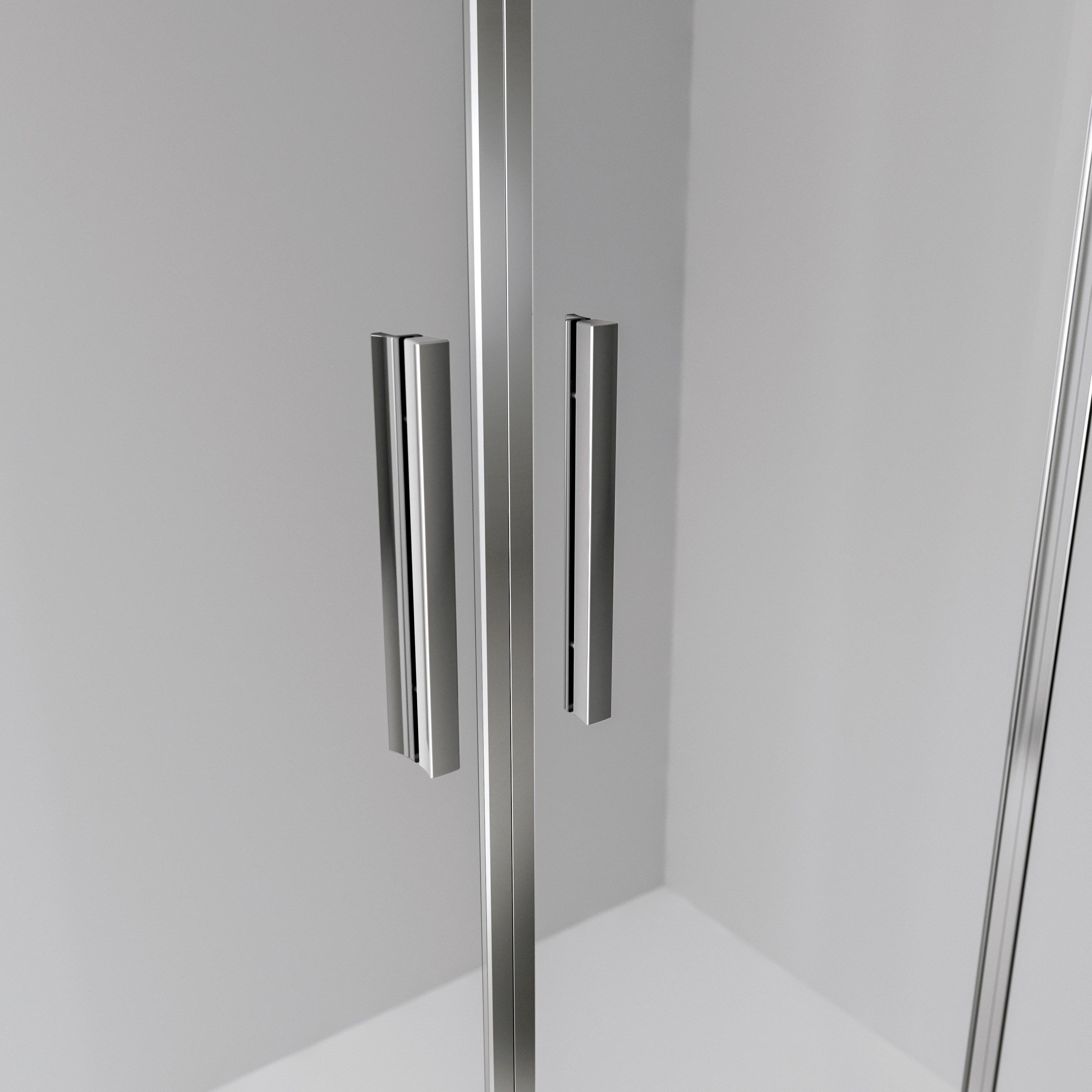 Алюминиевая и стеклянная душевая кабина с раздвижной дверью DUKA вода 5000 ARCH-00073626 - Вид №25