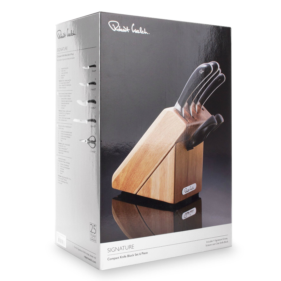 Набор кухонных ножей Promotion, 4 шт. и ножницы, на подставке Robert Welch STPOA2093V6 - Вид №7