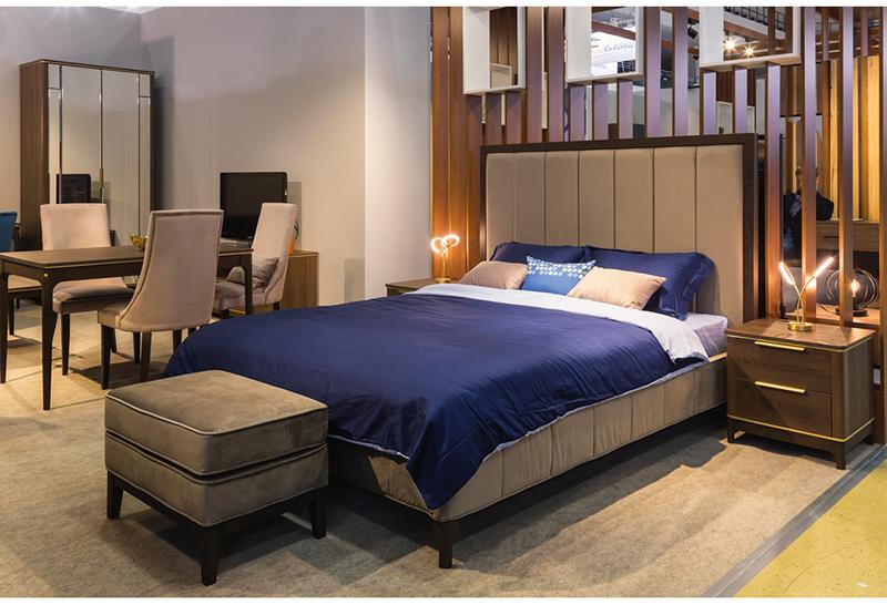 30722 Кровать с ортопедическим основанием и ящиком 1.6 Модерн Лайт Серебряный дождь R-HOME 40172036H_GSD - Вид №2