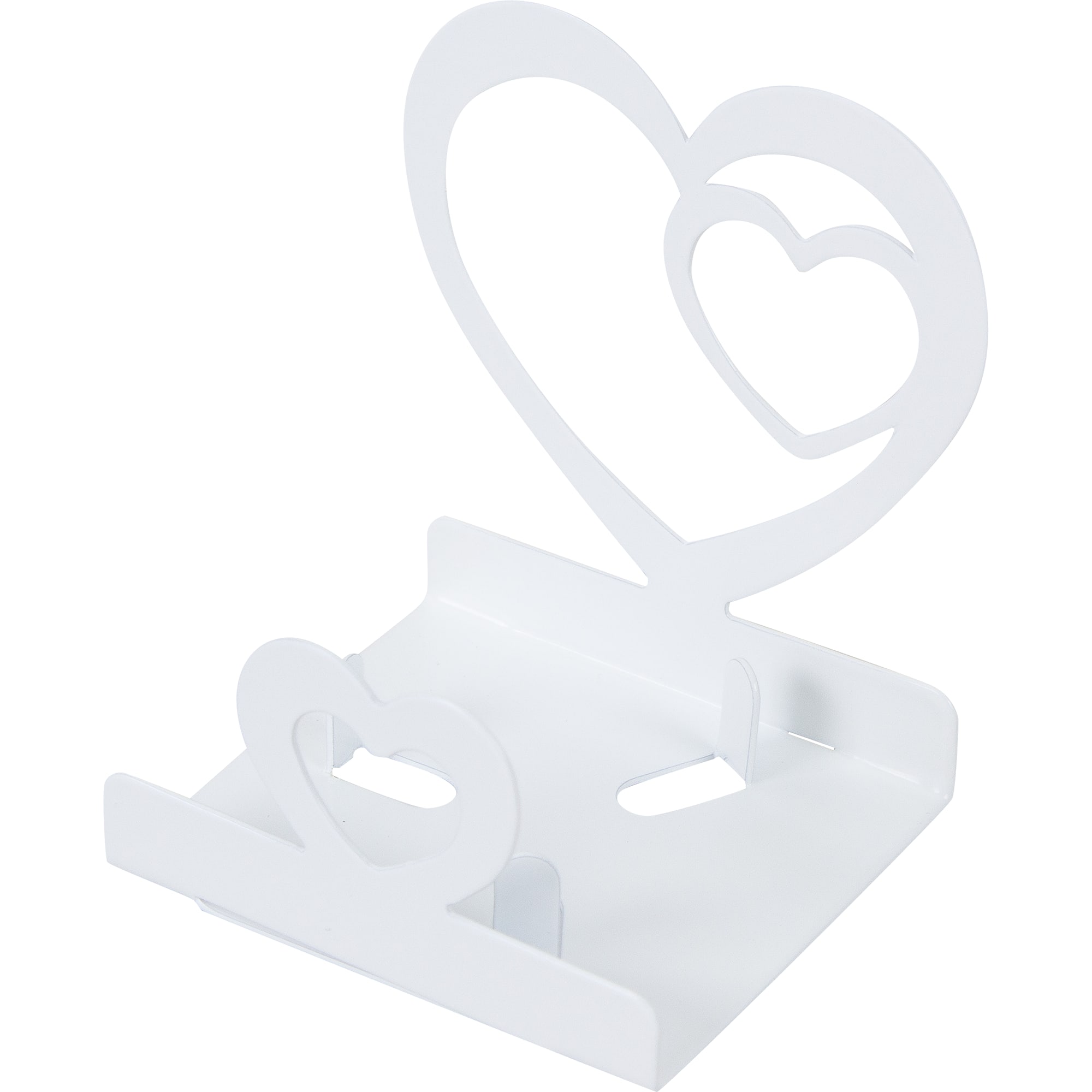 82150600 Подсвечник для чайной свечи «Сердце» цвет белый Santreyd  - Вид №1
