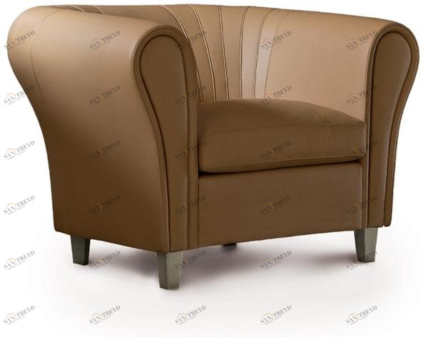 ESTEL GROUP Кожаное кресло с подлокотниками Antoni sun-id-1440600