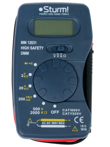 1063817 Мультиметр Sturm! MM12031 STDN-0064440