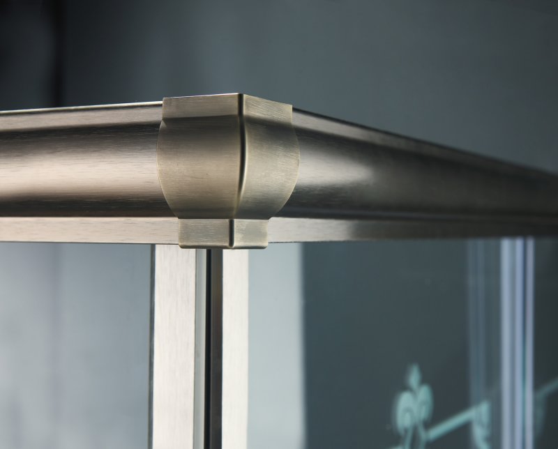 Душевой уголок CEZARES GIUBILEO-A-2-100-SCORREVOLE-CP-Br - Вид №1