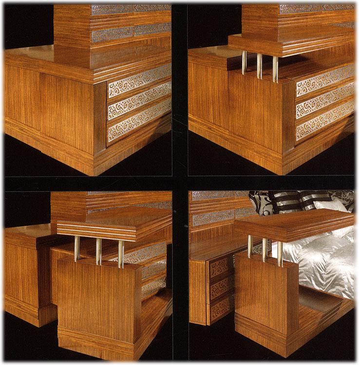 Кровать Acciaio ISACCO AGOSTONI 1285  - Вид №1