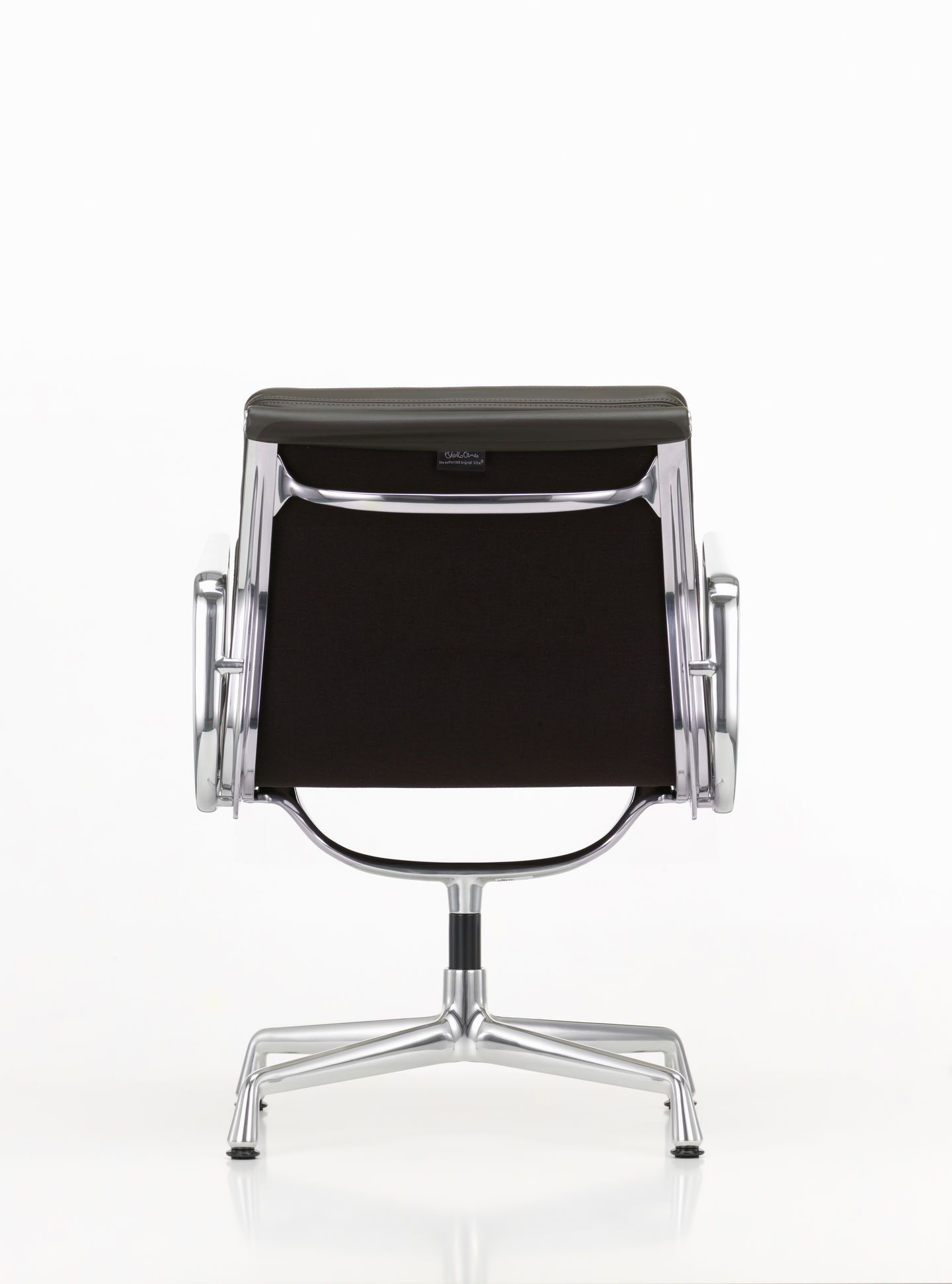 Кожаный спиц поворотный стул с подлокотниками VITRA Eames Soft Pad Group ARCH-00078216 - Вид №41