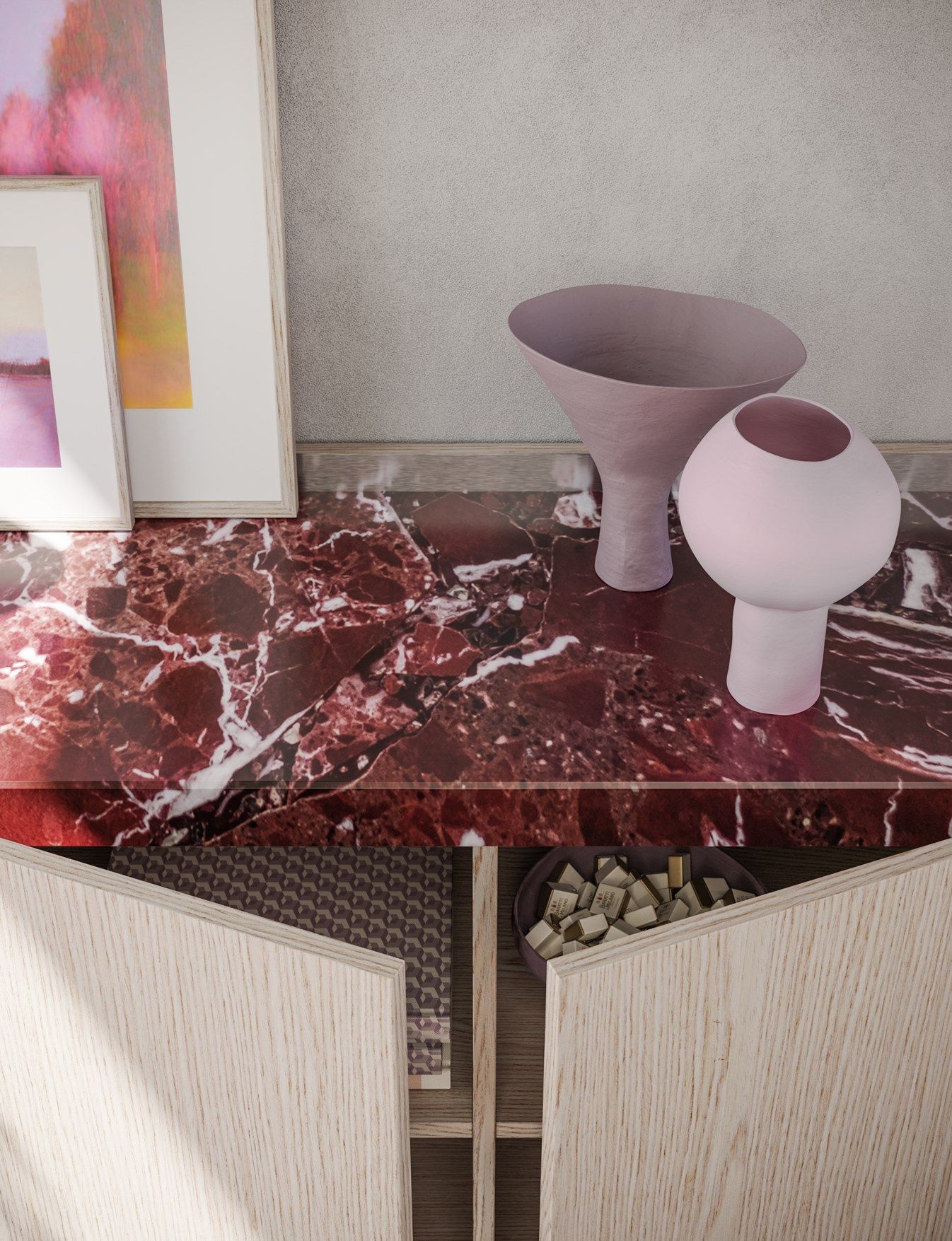 Деревянный офисный шкаф с распашными дверями PROF Block 2.0 ARCH-00096353 - Вид №9