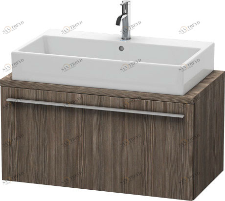 XL540305151 Тумбочка для компактной консоли X-Large #XL5403 900 x 478 мм Сосна коричневая, декор Duravit