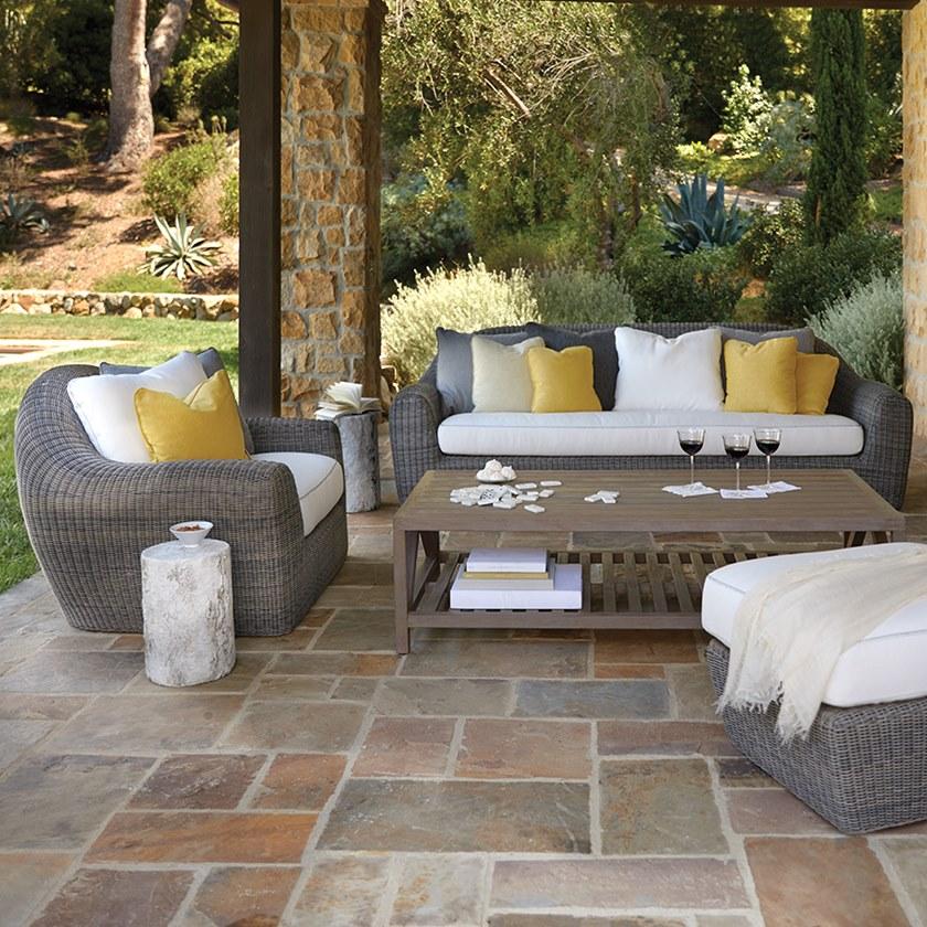 JANUS et Cie Прямоугольный журнальный столик из тика Arbor sun-id-1386846 - Вид №2