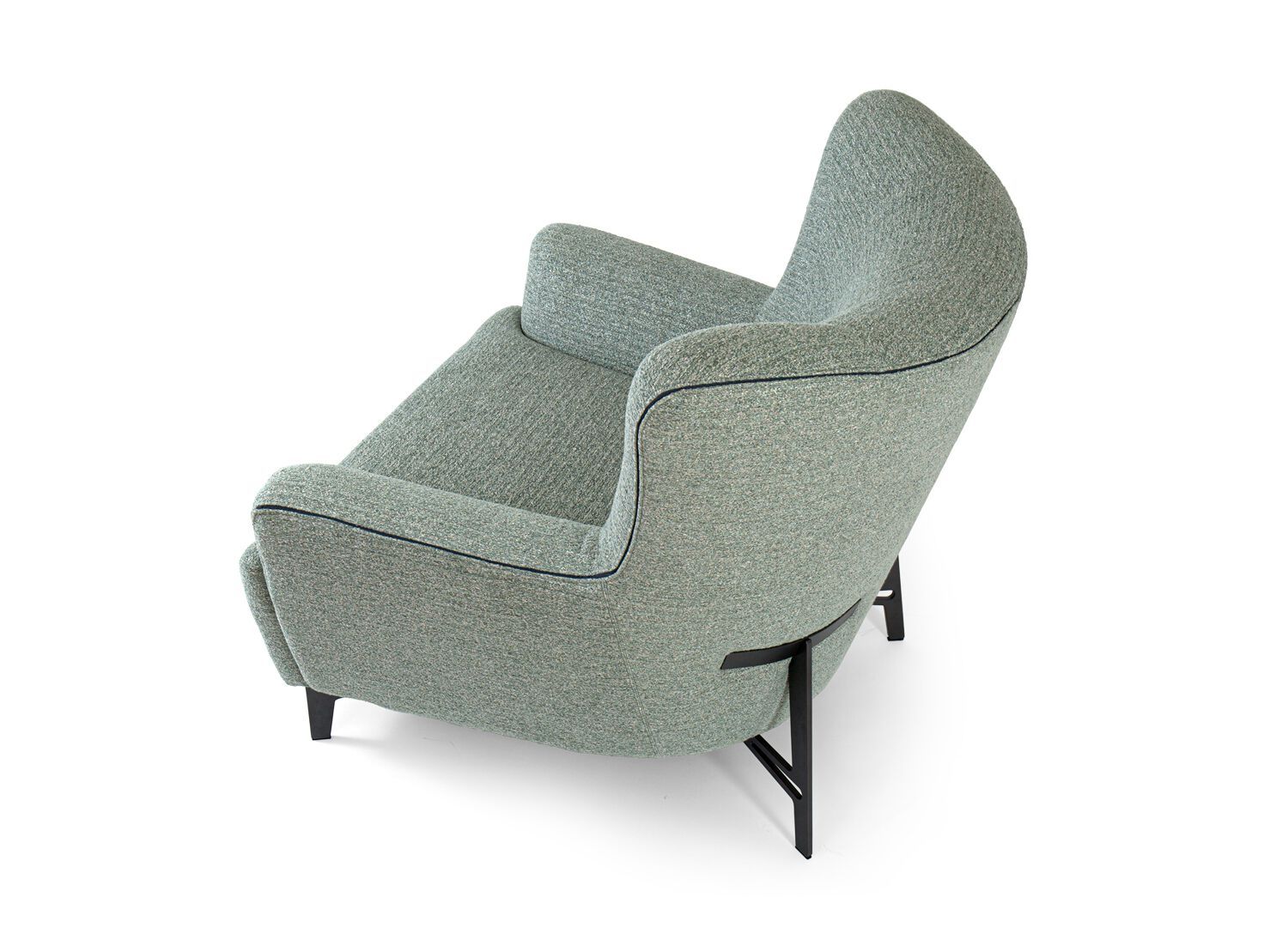 Тканевое кресло с подлокотниками Borzalino ARCH-00113864 - Вид №3