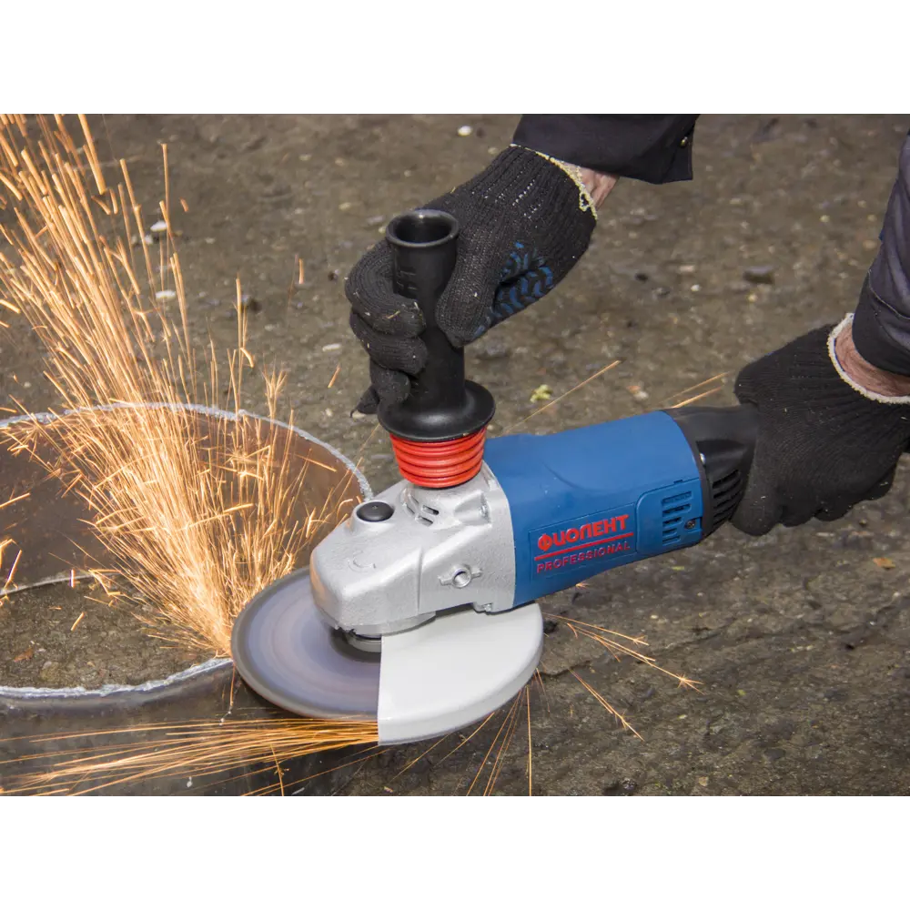 УШМ (болгарка) Фиолент МШУ9-16-180Э, 1600 Вт, 180 мм STLM-2025316 - Вид №8