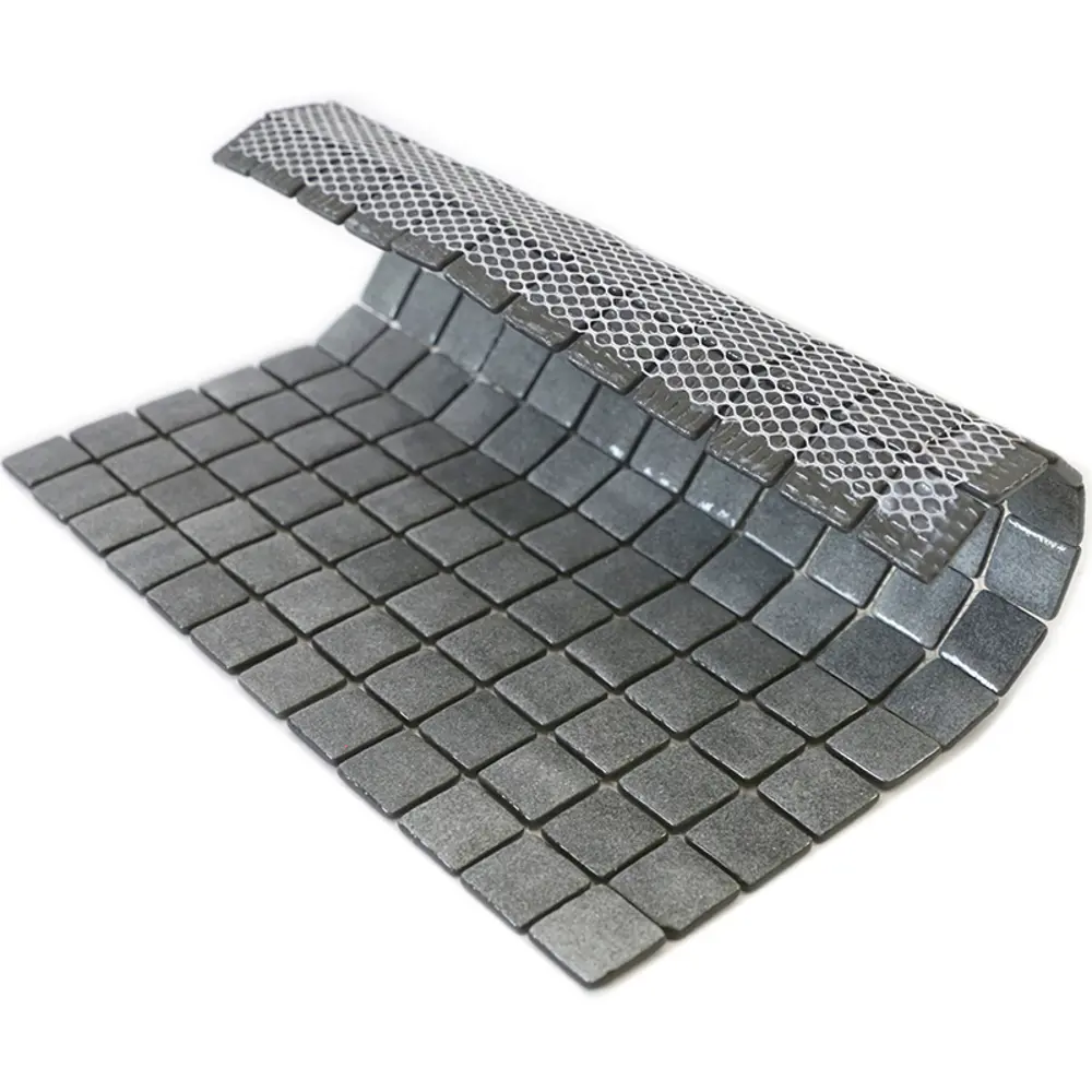 Мозаика стеклянная Natural STP-GR009 31.5x31.5 см цвет темно-серый 84830278 STLM-2120361 Santreyd Steppa - Вид №2