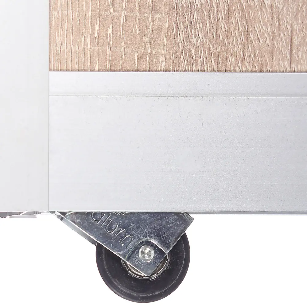 Дверь-купе Spaceo 2255x904 мм, высота проема 2300 мм, ЛДСП, цвет дуб сонома STLM-2091221 - Вид №1