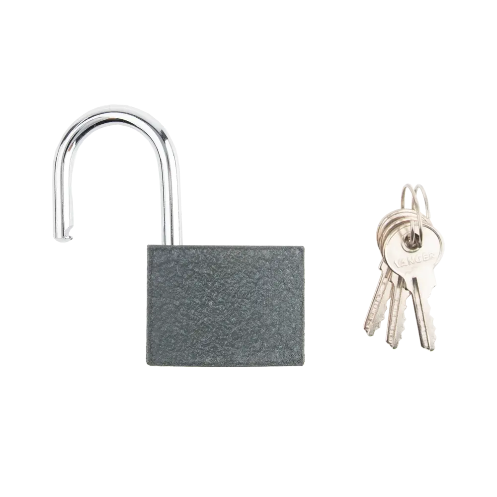 Замок навесной Vanger PD-01-38 28.1x37 мм, чугун STLM-2046854 - Вид №1