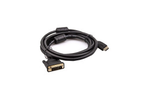 16370476 Кабель HDMI AM/DVI 24+1M, 3м, CU, 1080P 60Hz, 2F, CG484GD-3M VCOM