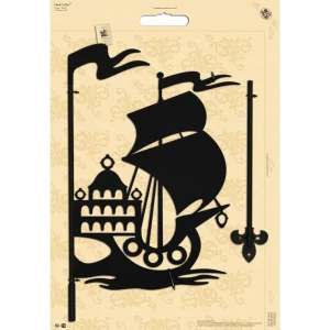 90341713 Флюгер стальной Duck&Dog УВб.10010 80x18x75 цвет черный STLM-1420648