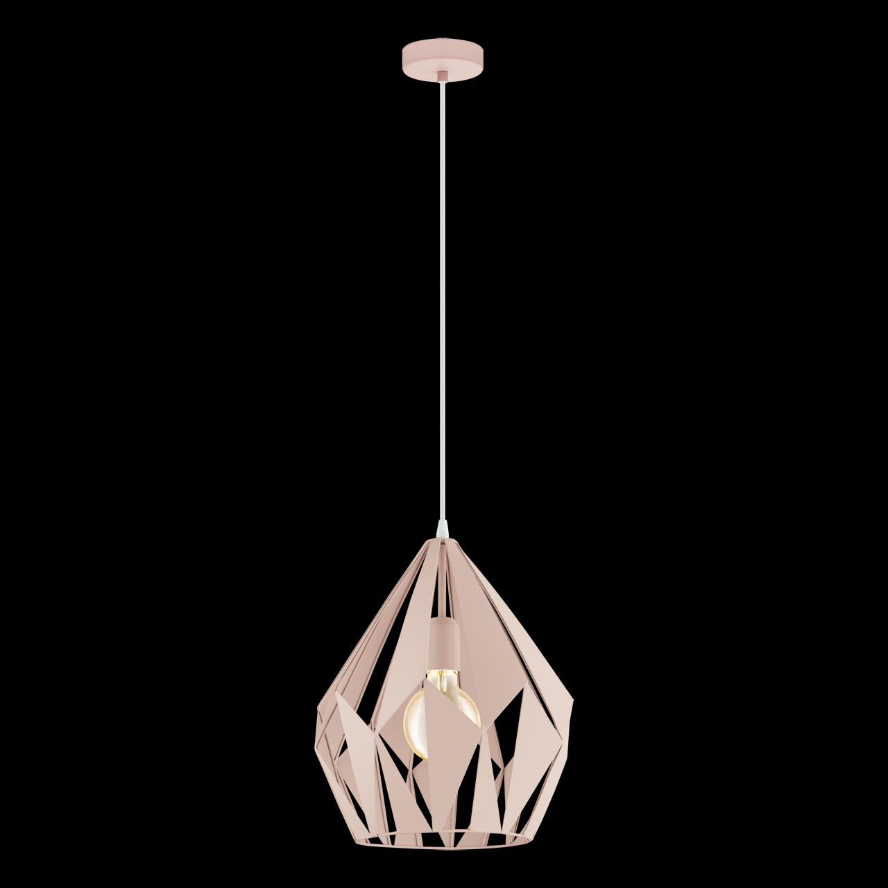 Подвесной светильник Eglo Carlton-P 49024 EGLO CARLTON-P 221637 Розовый  - Вид №1