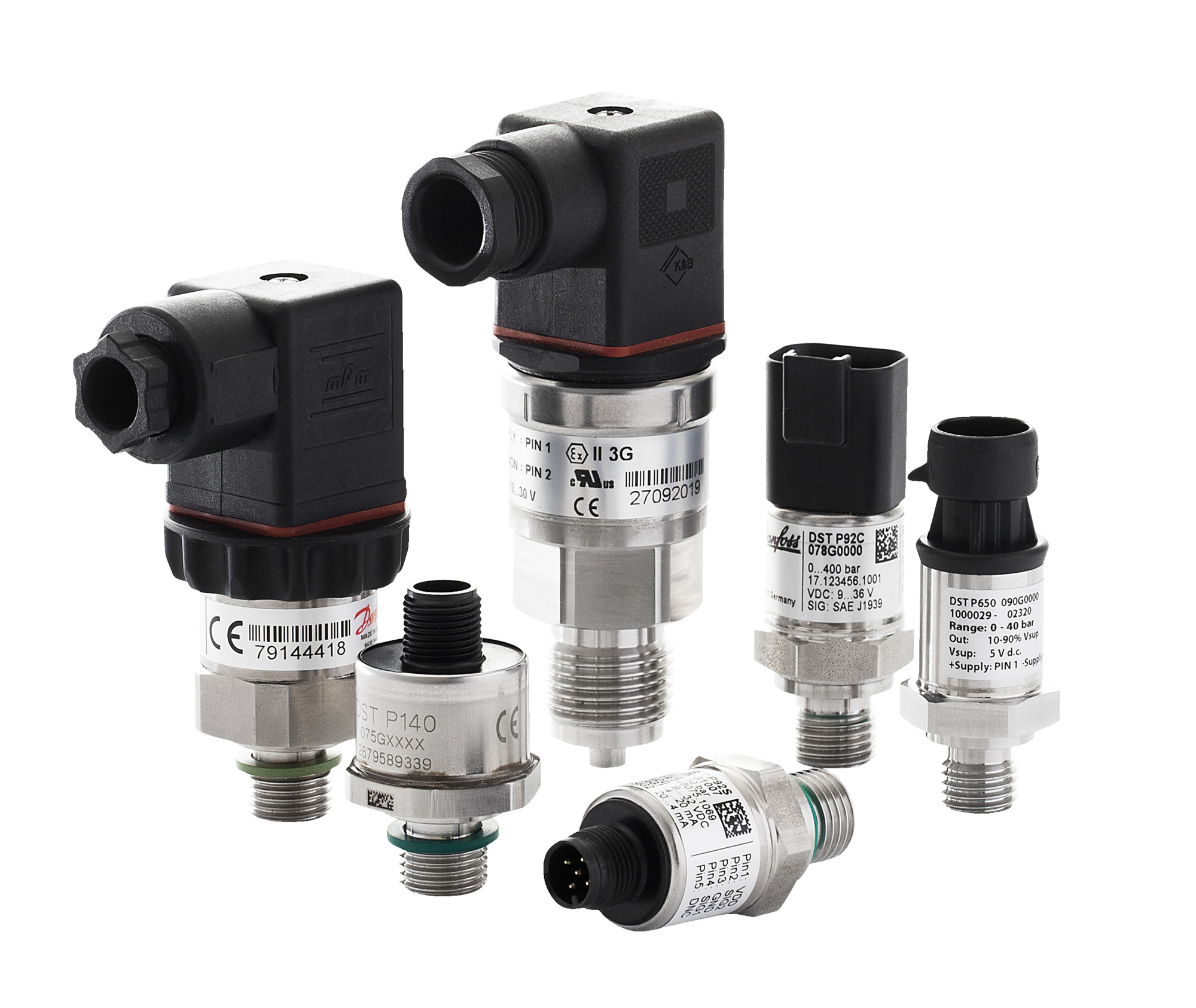 Danfoss MBS 3000 — преобразователи (датчики) давления для промышленных применений Преобразователь давления MBS 3000 060G1124  - Вид №95