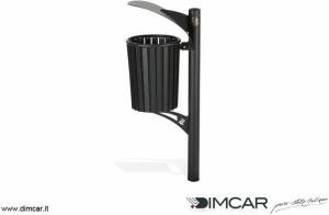 DIMCAR Подземный металлический контейнер с крышкой для использования вне помещений Elite 204-s