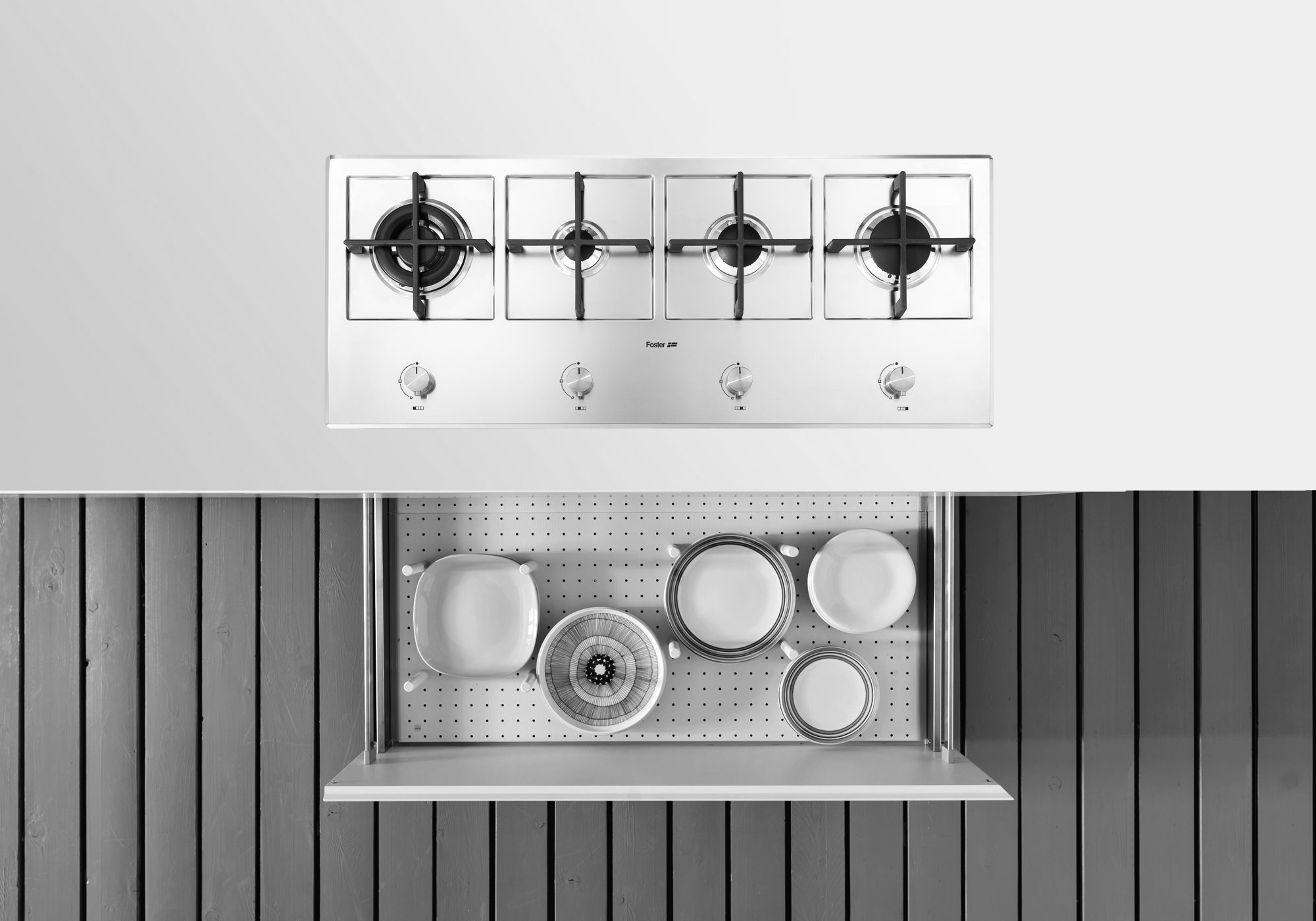 7607032 Варочная панель KE Line 7607032 Fosterspa  - Вид №4