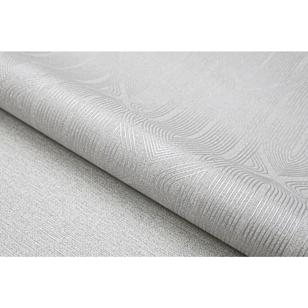 Обои флизелиновые Wallsecret Bottega светло-серые 1.06 м 8707-24 STLM-2034864 - Вид №3