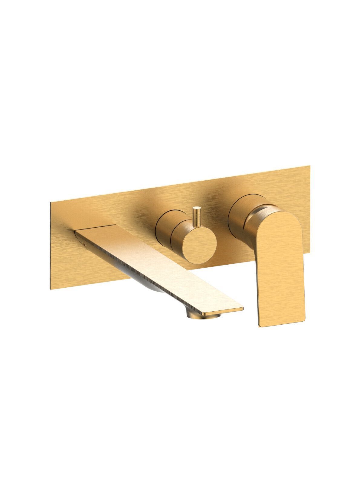 Однорычажный встраиваемый смеситель для ванны с пластиной Rubinetterie Frattini отдельная эстетика ARCH-00135281 - Вид №5