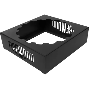 Подставка под казан Firewood 35.2x35.2x15.4 см сталь черный