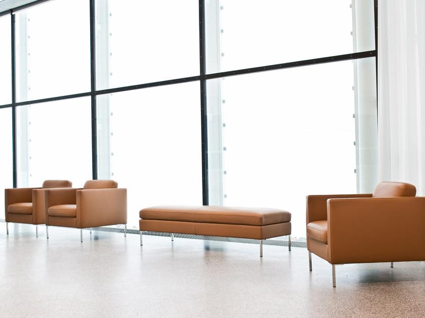 La Cividina Кожаная скамейка без спинки Anytime sun-id-1513563 - Вид №1