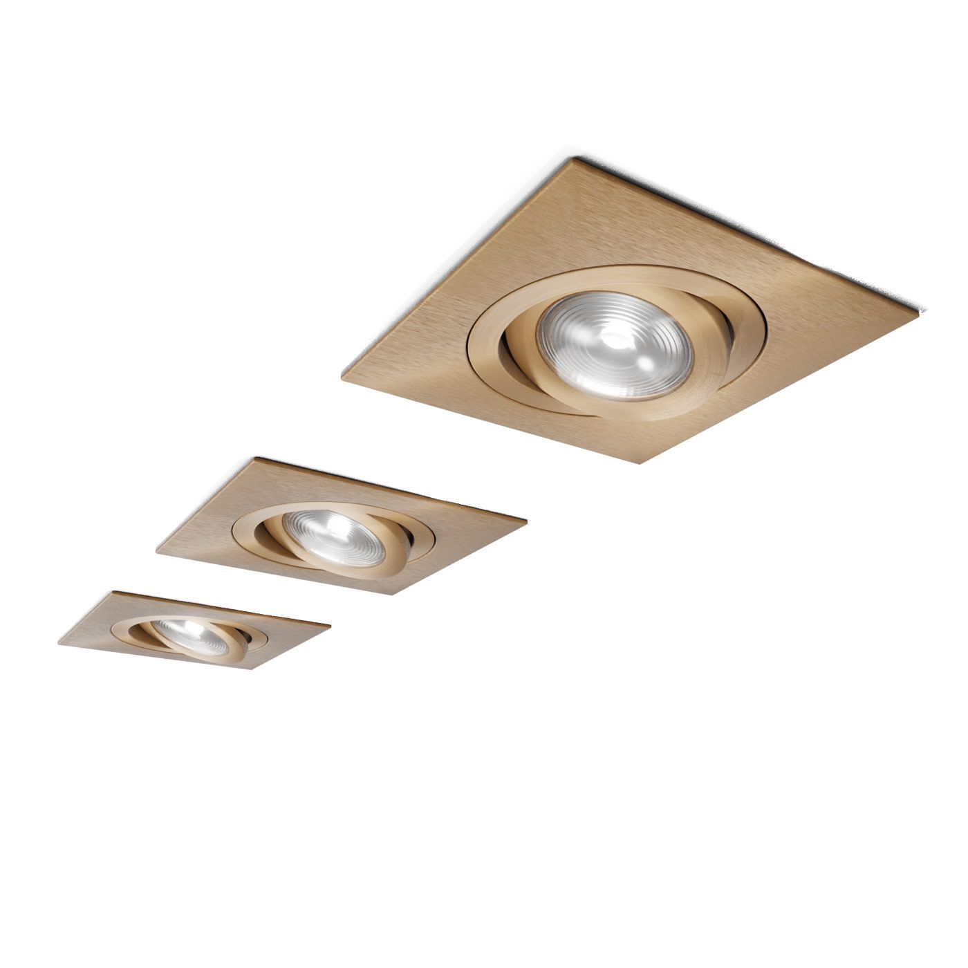 Алюминиевый квадратный поворотный прожектор Amarcords Flat ARCH-00005860 - Вид №5