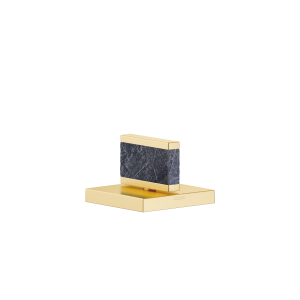 Ручка Nature Squared Dark Pen Mars Black - Матовая дюрабрасс (23-каратное золото)