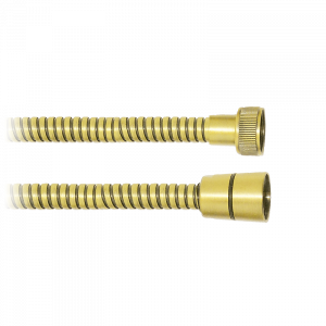 05015003 PREMIUM Латунный шланг 125 Полированное Золото GRB MIXERS