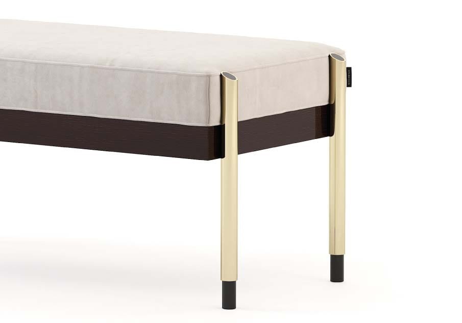 Прямоугольный бархатный пуф Stylish Club His &amp ARCH-00102253 - Вид №3