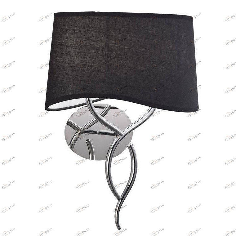 Бра Mantra Ninette Satin Nickel 1913 MANTRA  077127 Серебро;черный 